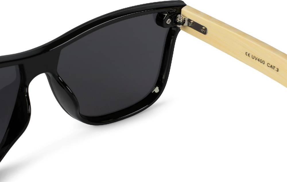 Stylebreaker Monoglas Nerd Sonnenbrille Bambus Bügel Hotsell