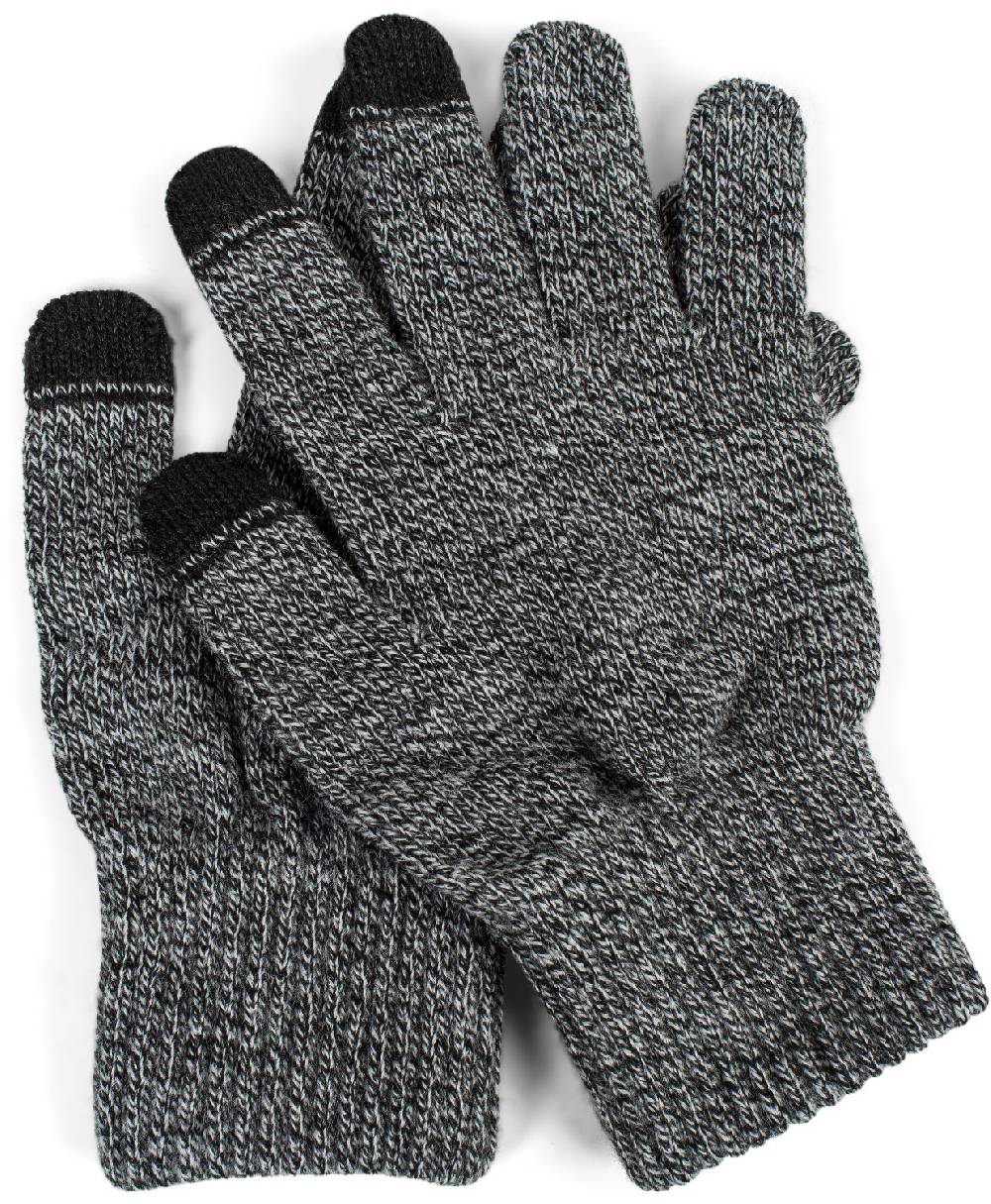 Stylebreaker Touchscreen Strick Handschuhe mit Karo Strickmuster im Angebot