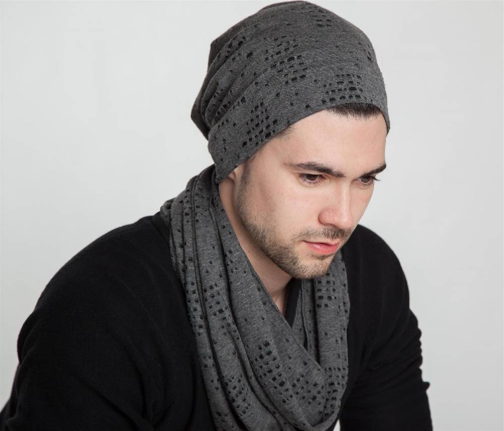 Stylebreaker Beanie mit kleinen Löchern im Destroyed used Look Outlet