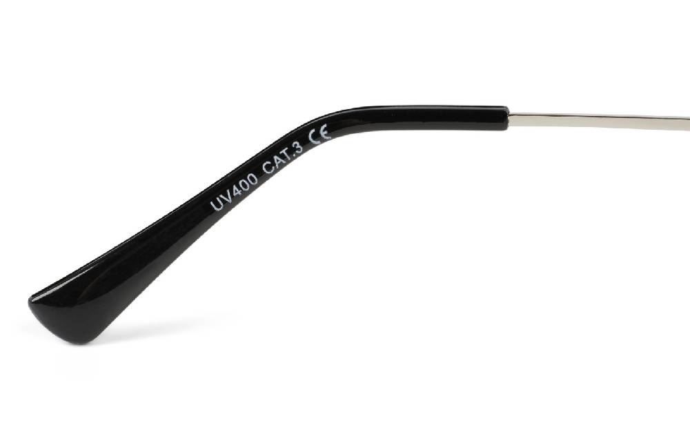 Stylebreaker Rechteckige Retro Sonnenbrille mit Diamant Schliff Verkauf