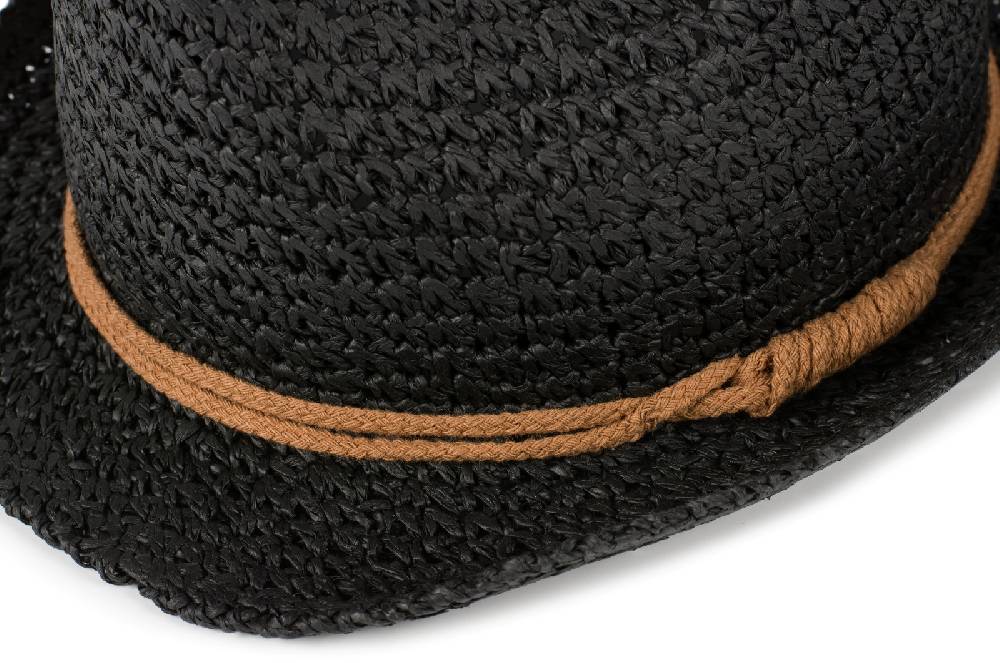 Stylebreaker Trilby Sonnenhut in Häkeloptik mit Zierband Angebote