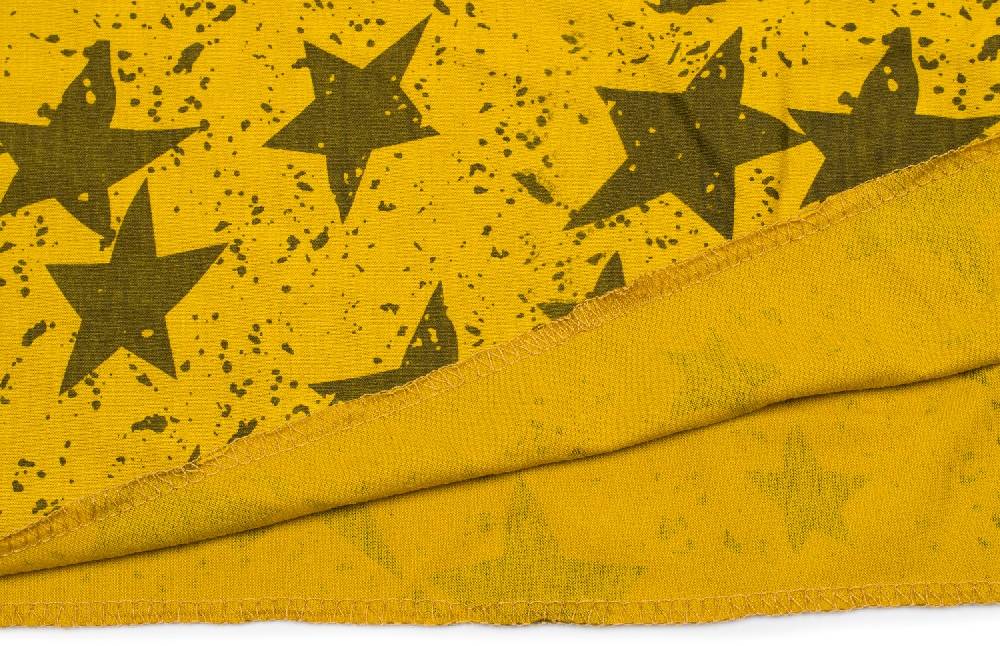 Stylebreaker Loop Schal mit Sterne Splat Style Print im Angebot