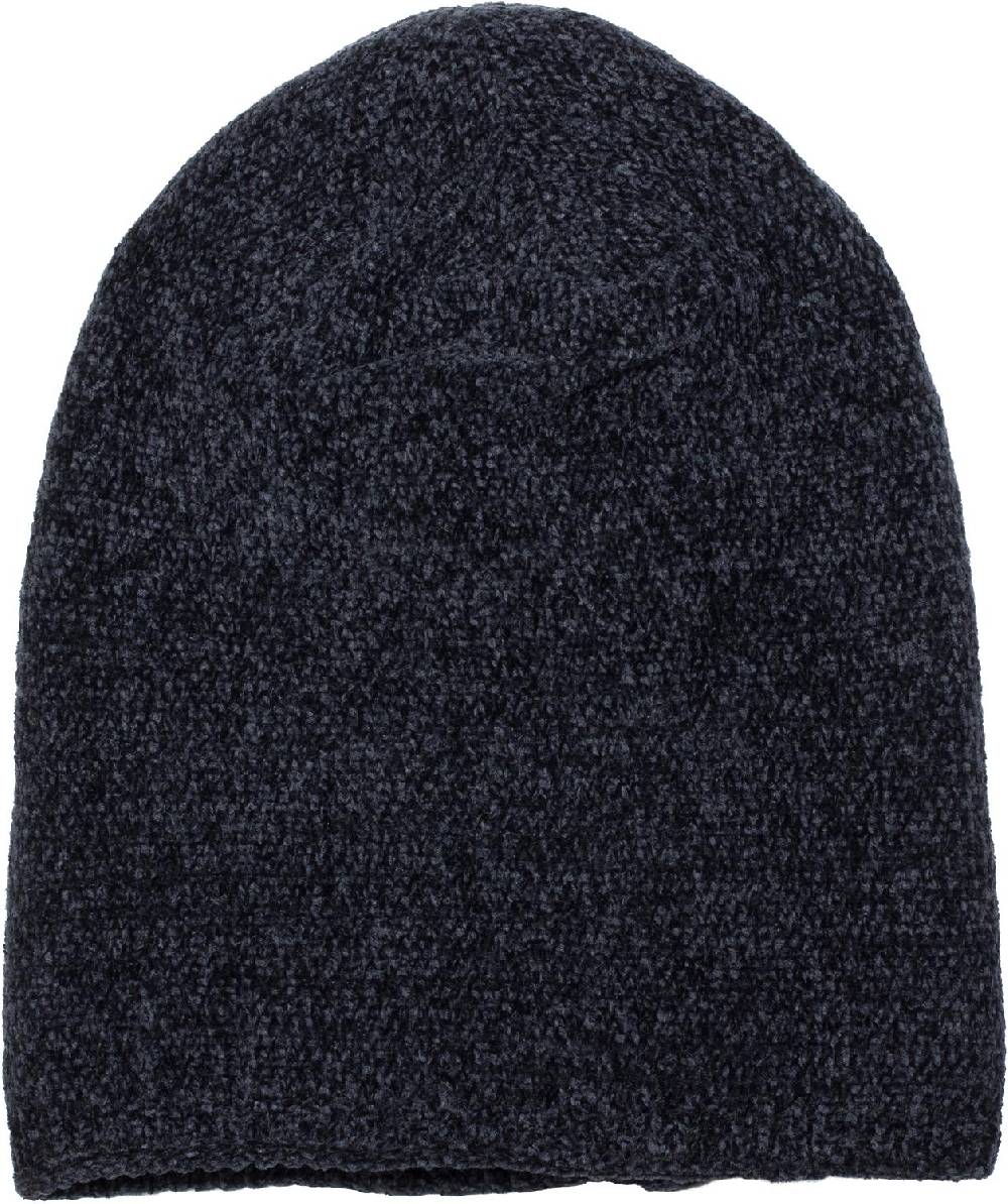 Stylebreaker Feinstrick Chenille Beanie Mütze Uni Auslauf