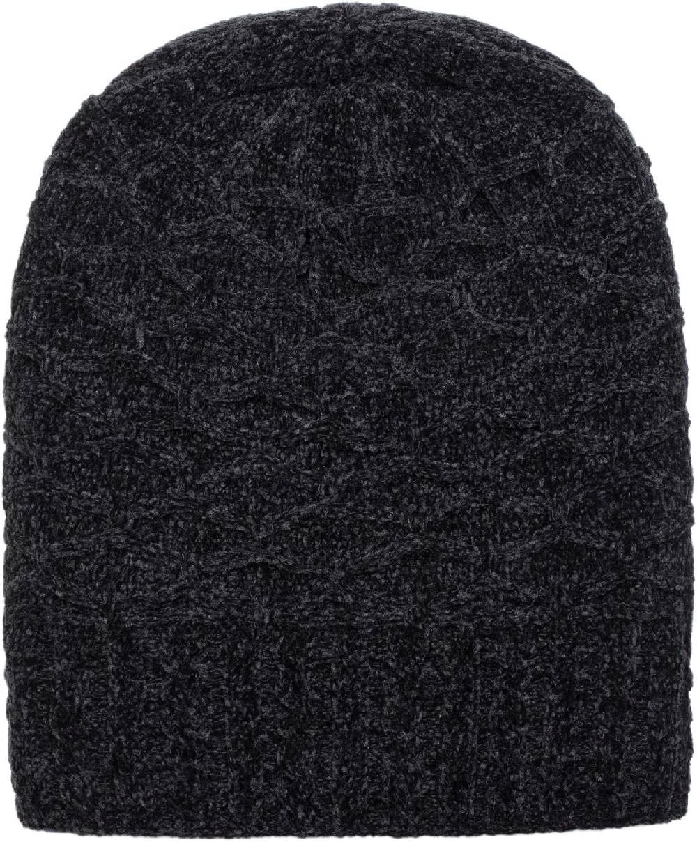 Stylebreaker Chenille Beanie Mütze mit Waben Muster Hotsell