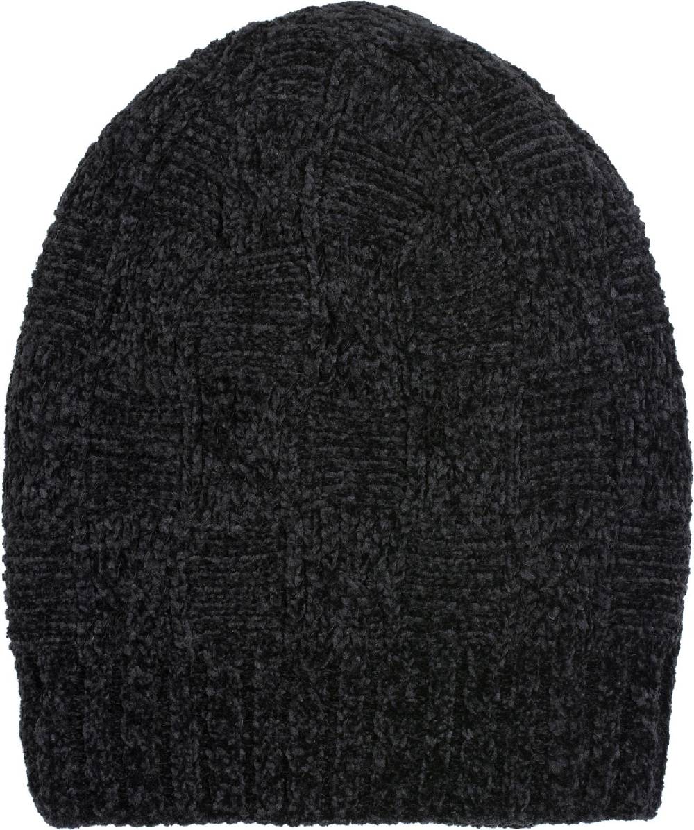 Stylebreaker Chenille Beanie Mütze mit Flecht Muster Schlussverkauf