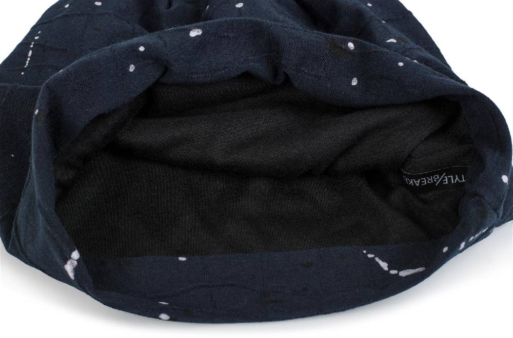 Stylebreaker Beanie Mütze mit Falten und Farbklecksen Outlet