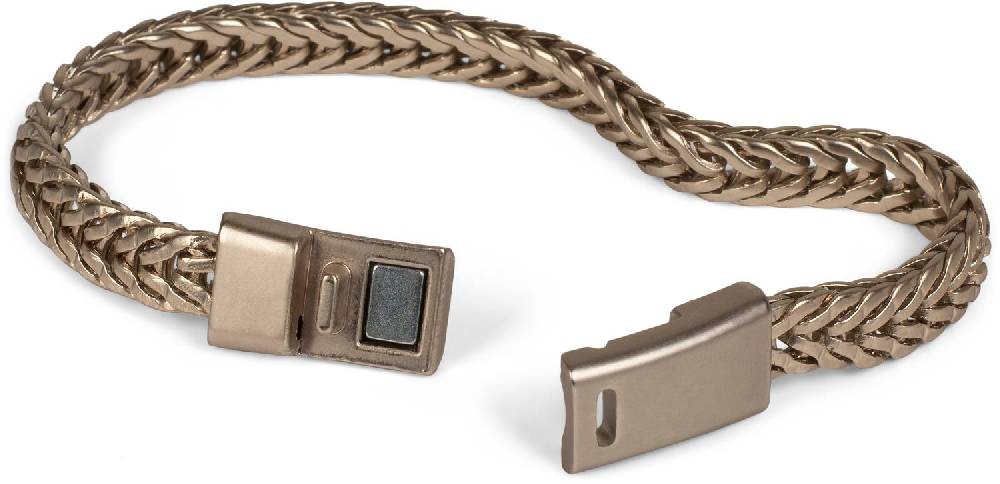 Stylebreaker Armband Zopfkette mit Magnetverschluss Große Rabatte