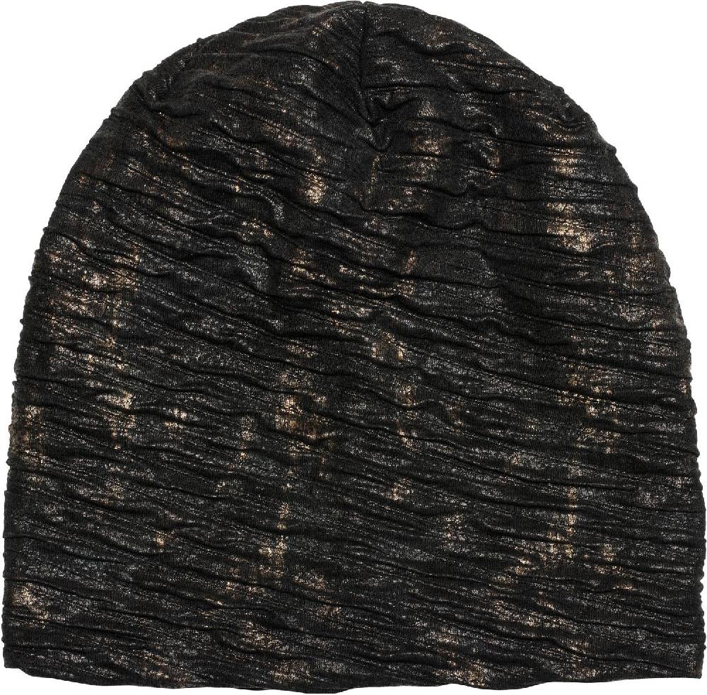 Stylebreaker Beanie Mütze im Antik Metallic Look Fabrikverkauf