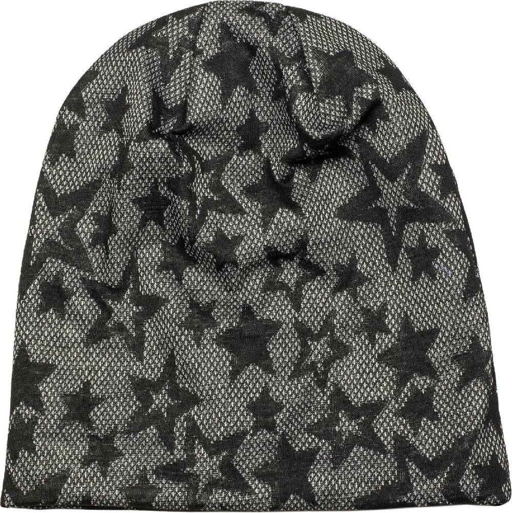 Stylebreaker Beanie mit Stern Print gemustert Fabrikverkauf