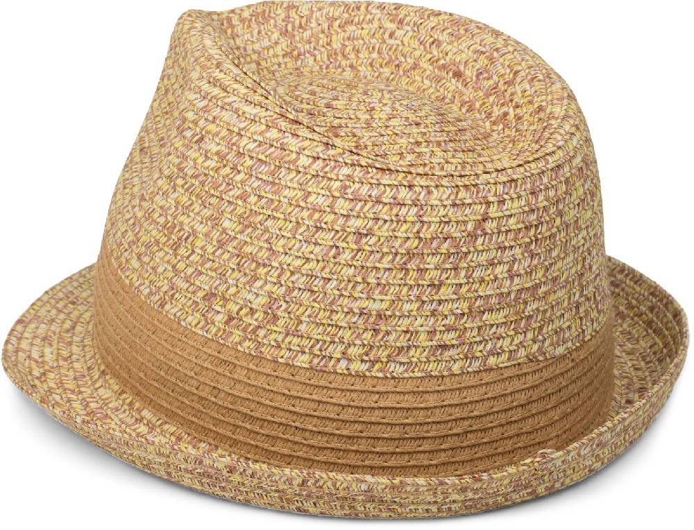 Stylebreaker Trilby Hut in Melange Optik Auslauf
