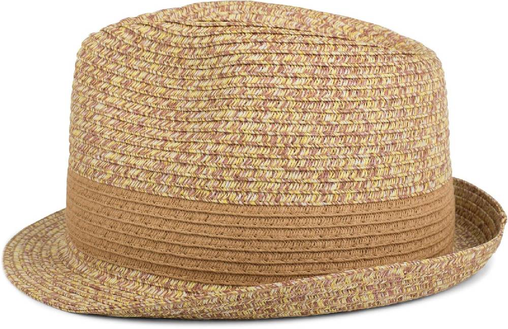 Stylebreaker Trilby Hut in Melange Optik Auslauf