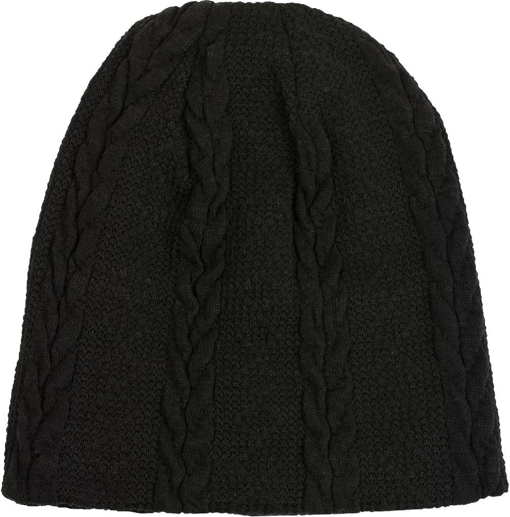 Stylebreaker Feinstrick Beanie mit Zopfmuster und Fleece Angebote