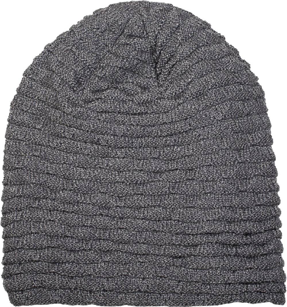 Stylebreaker Feinstrick Beanie mit Wellen Muster Verkauf