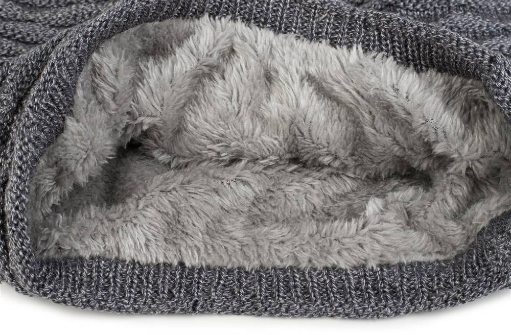 Stylebreaker Feinstrick Beanie mit Wellen Muster Verkauf