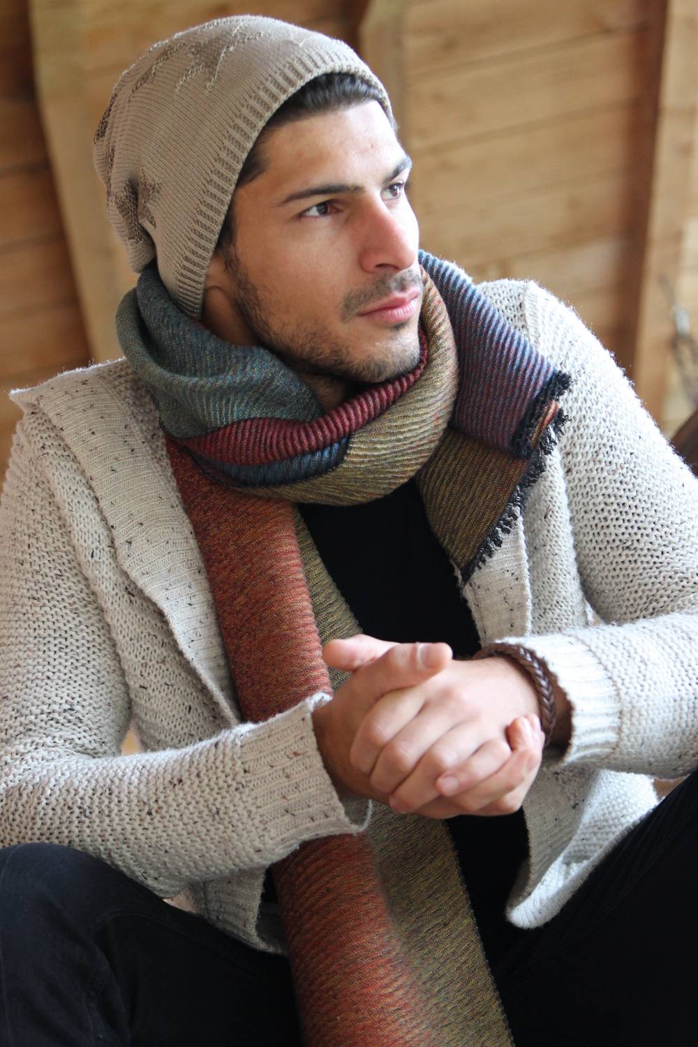 Stylebreaker Feinstrick Beanie mit Sterne Muster Angebote