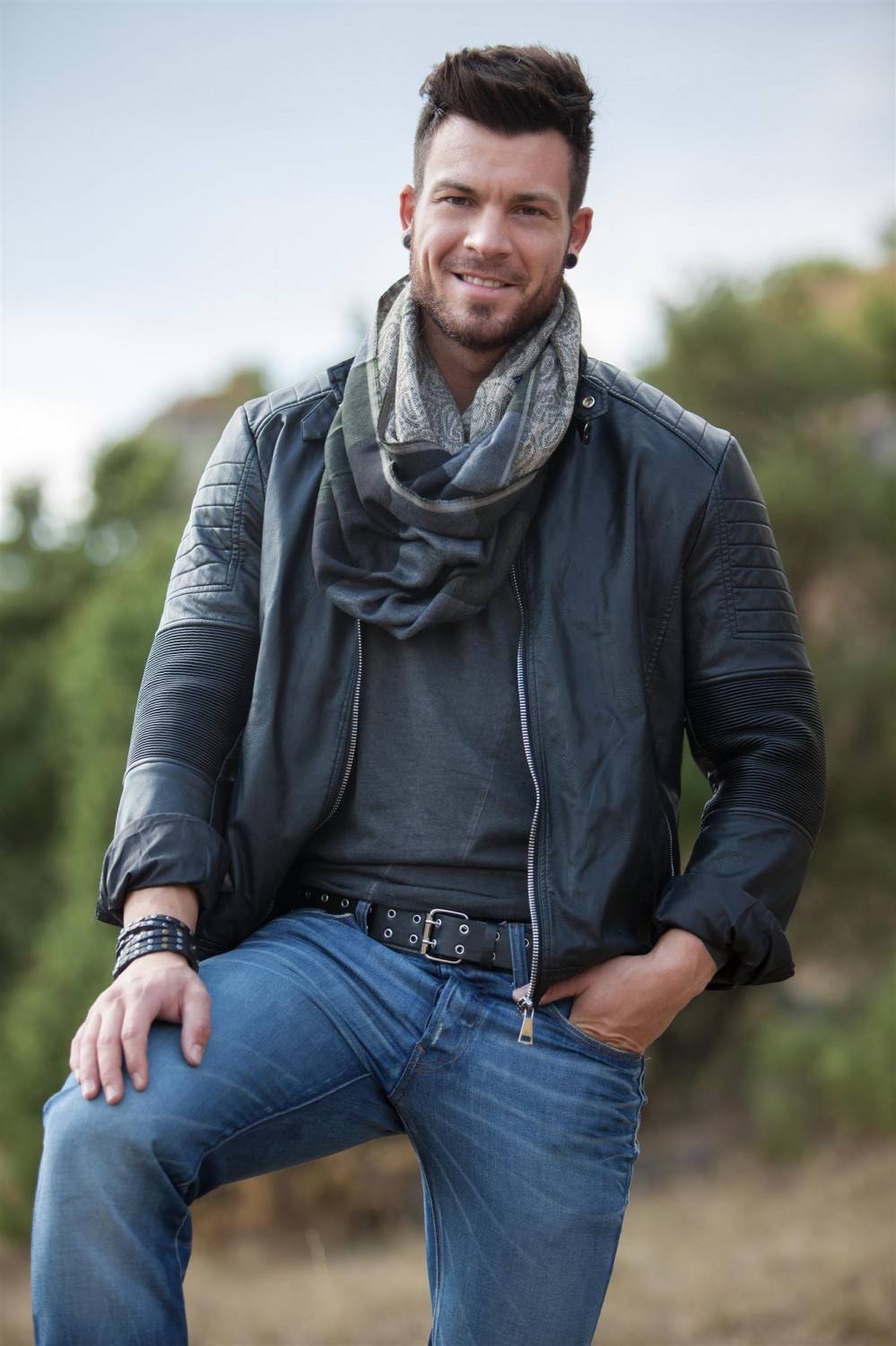 Stylebreaker Loop mit Streifen Paisley Muster Doubleface Meist gekauft