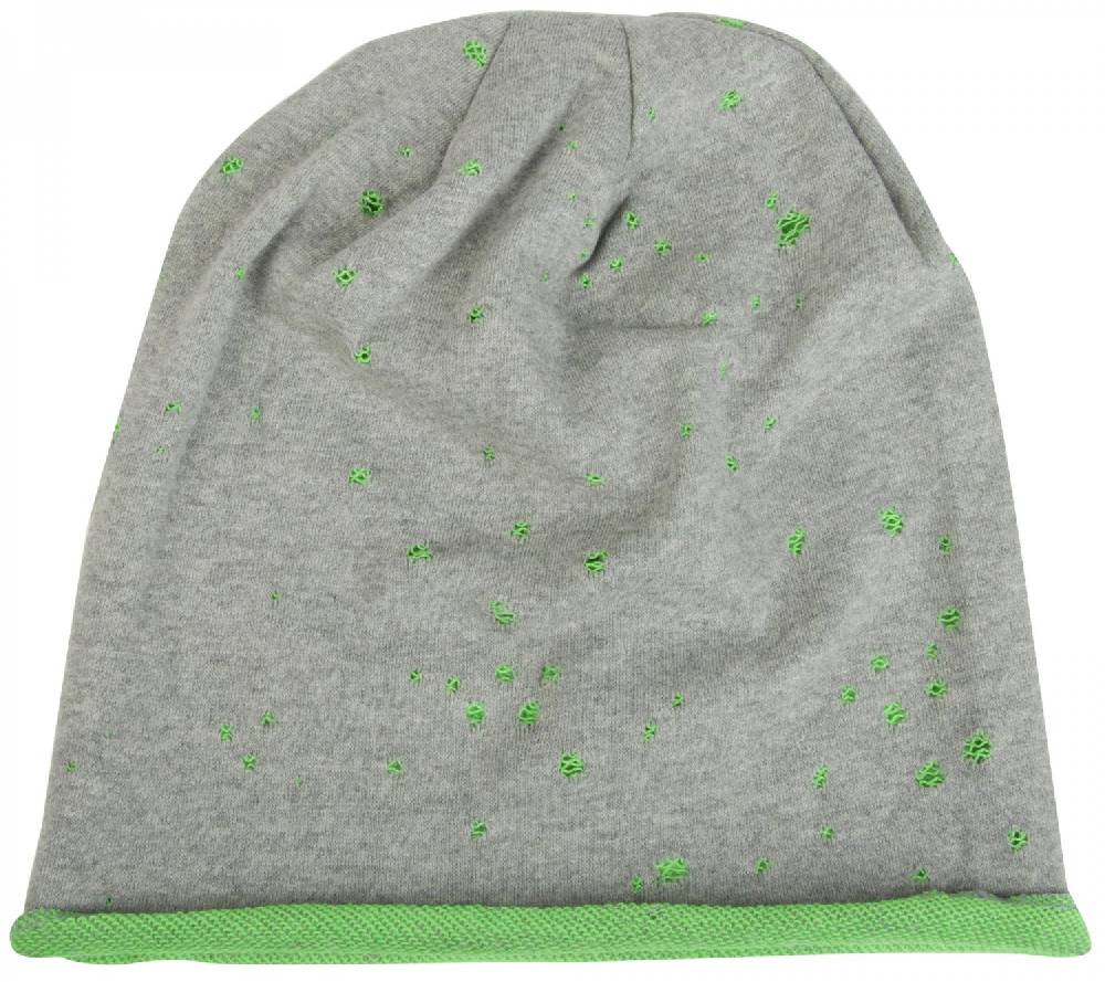 Stylebreaker Beanie mit Löcher & Rollrand Fabrikverkauf