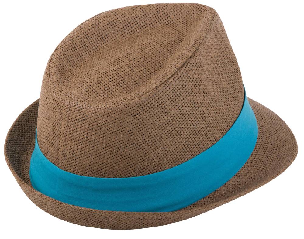 Stylebreaker Trilby Hut mit farbigem Zierband Meist gekauft