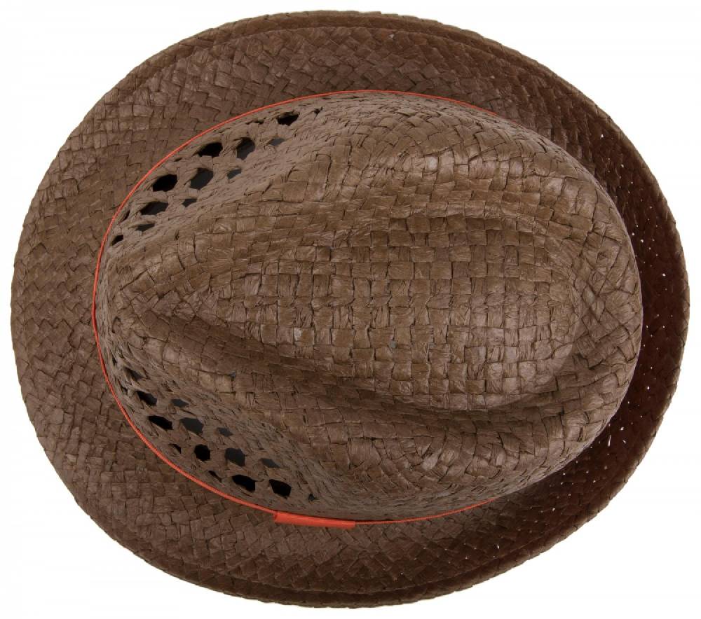 Stylebreaker Strohhut mit farbigem Zierband Blitzverkäufe