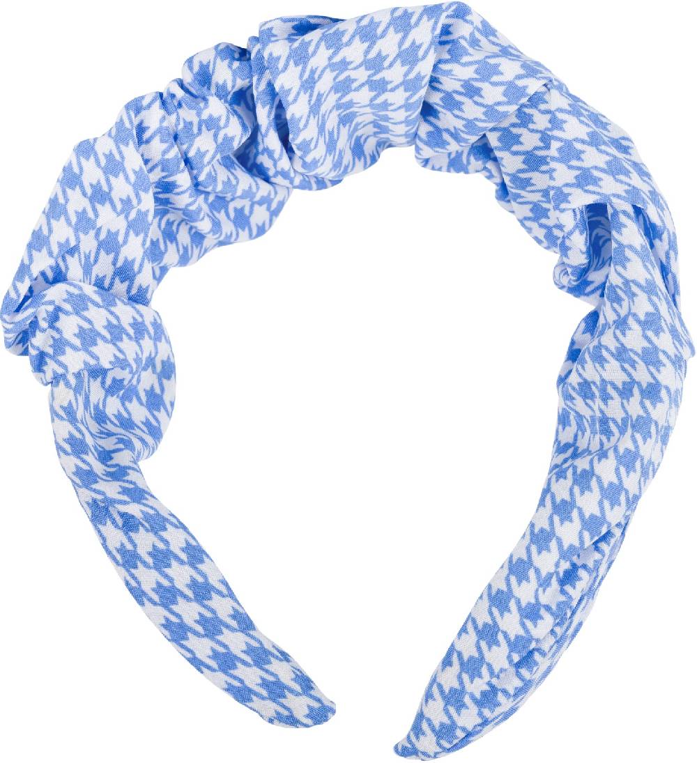 Stylebreaker Haarreif mit Hahnentritt Muster im Angebot