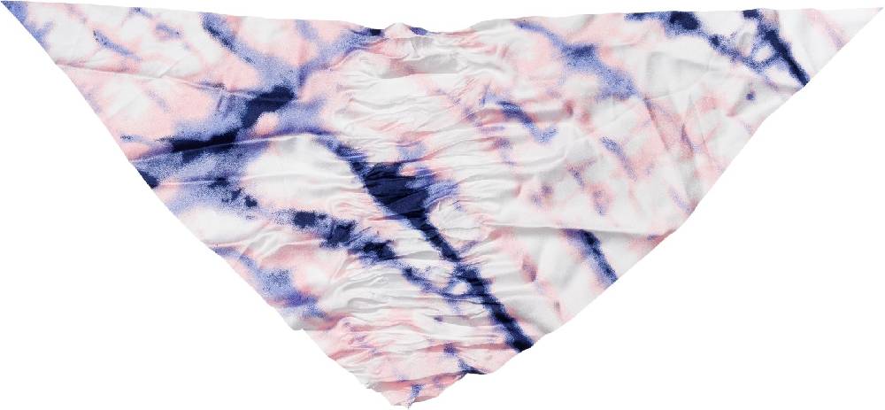 Stylebreaker Scrunchie Haargummi mit Schleife Batik Farbverlauf Schlussverkauf