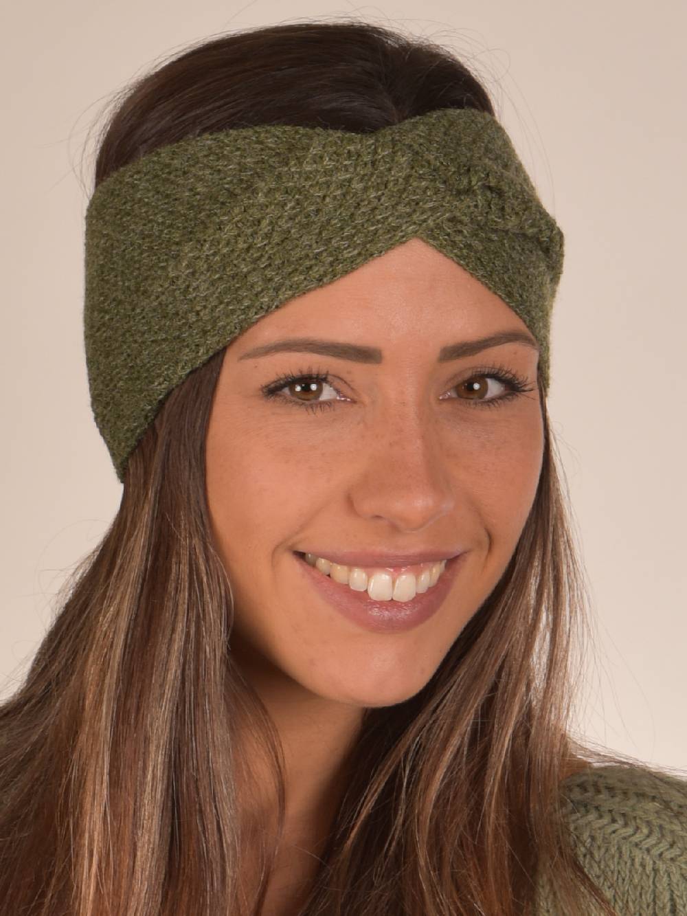 Stylebreaker Strick Stirnband Waffelpatent Muster Schlussverkauf