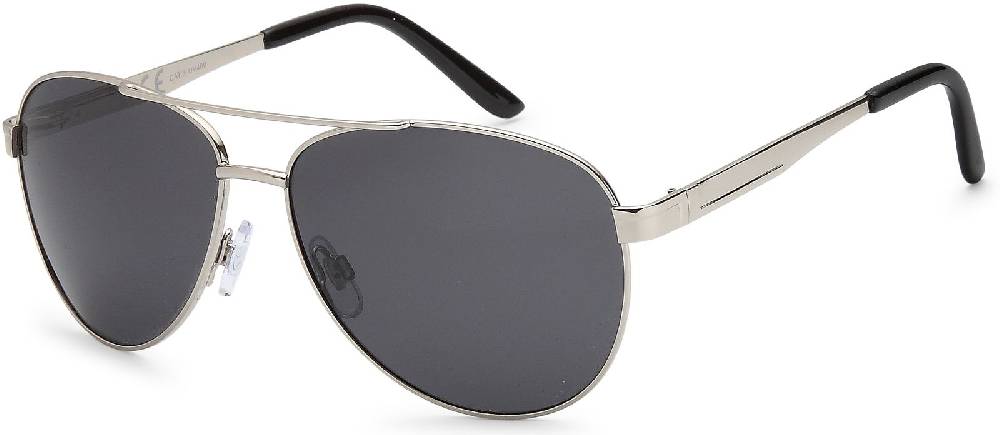 Stylebreaker Polarisierte Piloten Sonnenbrille mit Etui