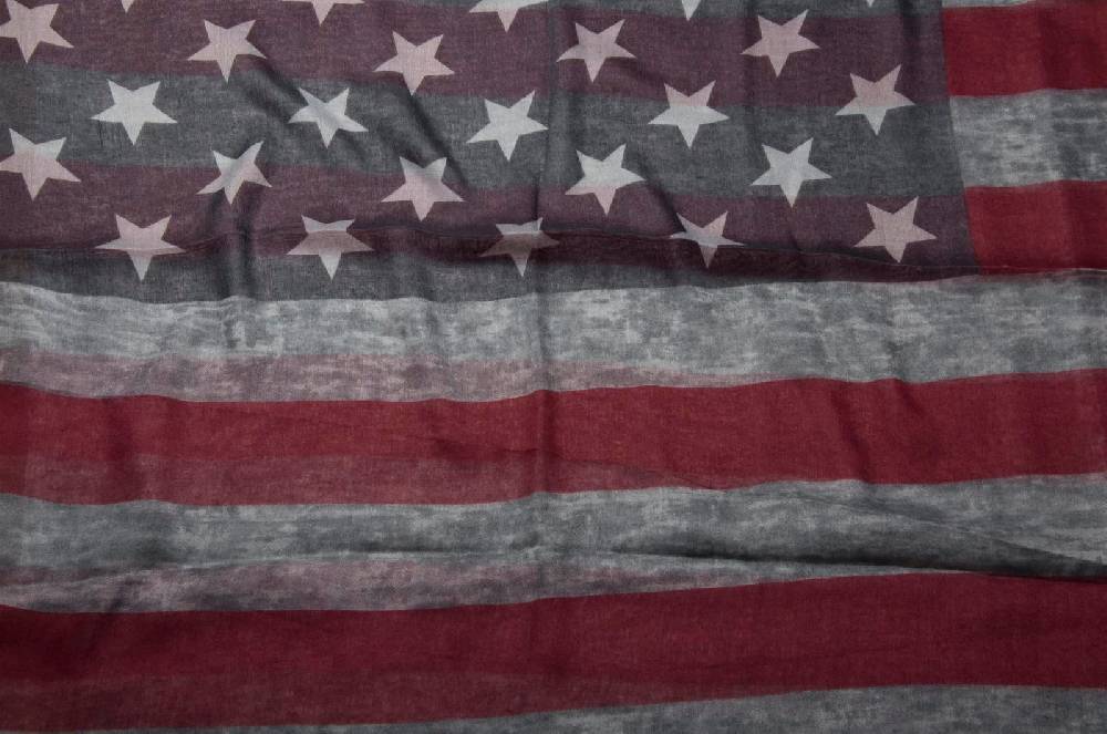 Stylebreaker Loop im Vintage USA Flaggen Design Fabrikverkauf