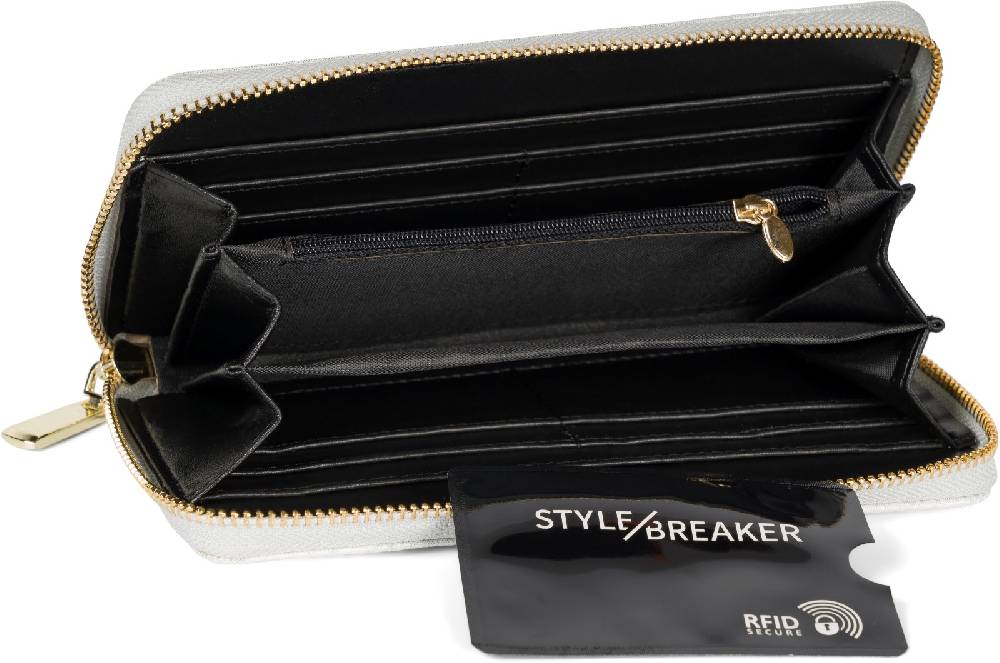 Stylebreaker Große Geldbörse mit Paisley Muster Prägung Verkauf