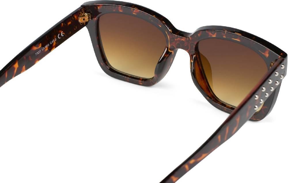 Stylebreaker Oversize Sonnenbrille mit Nieten Fabrikverkauf