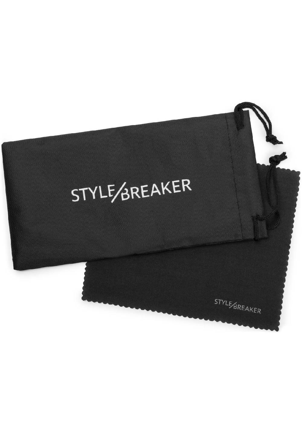 Stylebreaker Oversize Sonnenbrille mit Nieten Fabrikverkauf