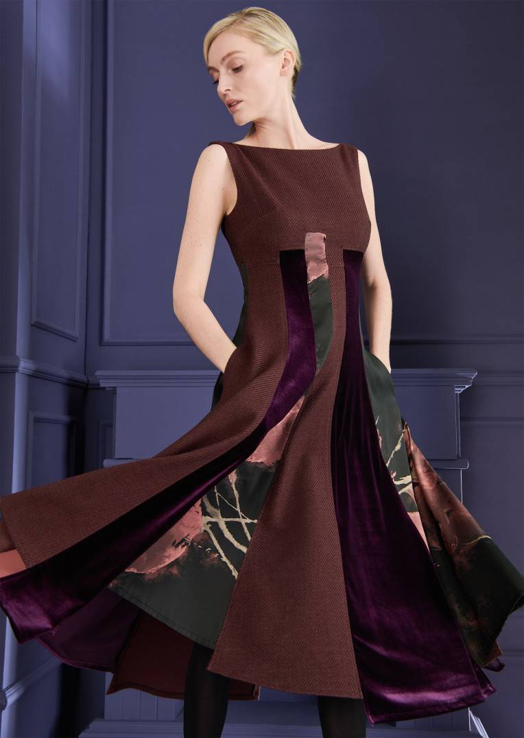 Talbot Runhof Midikleid Foobar7 Fabrik Onlineshop