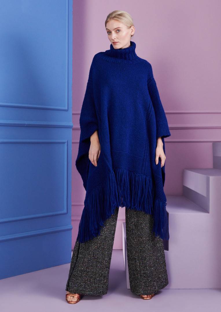 Talbot Runhof Poncho PadmaPoncho1 Begrenzte Freigabe