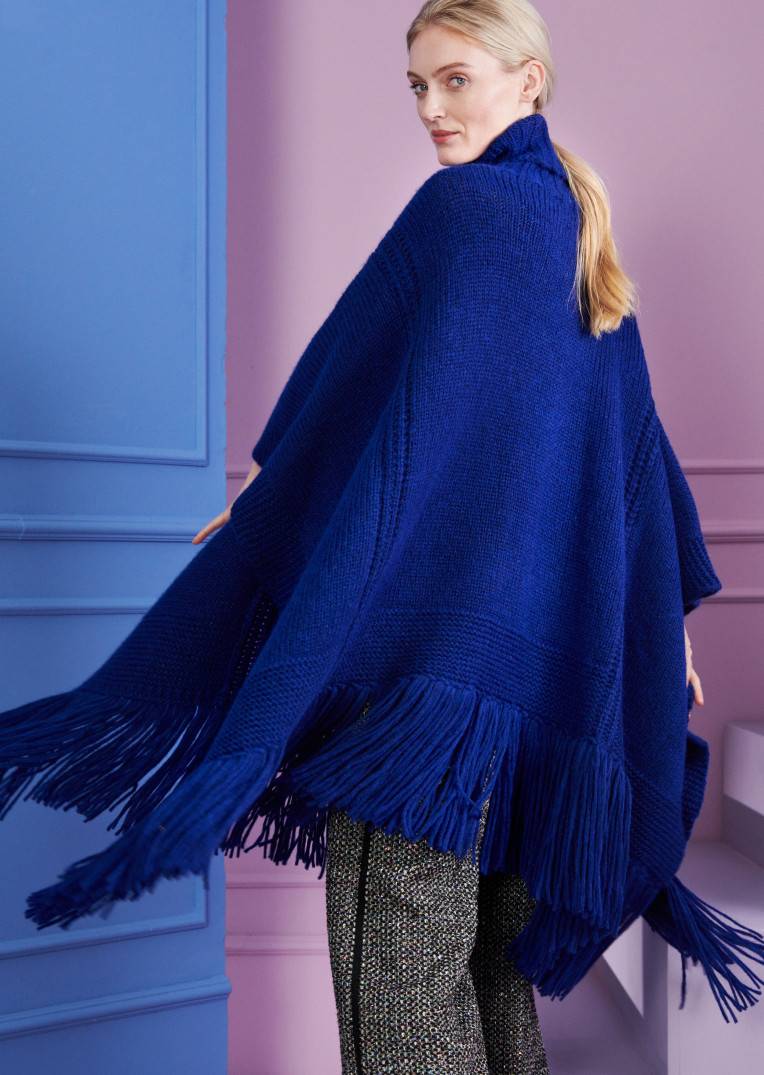 Talbot Runhof Poncho PadmaPoncho1 Begrenzte Freigabe