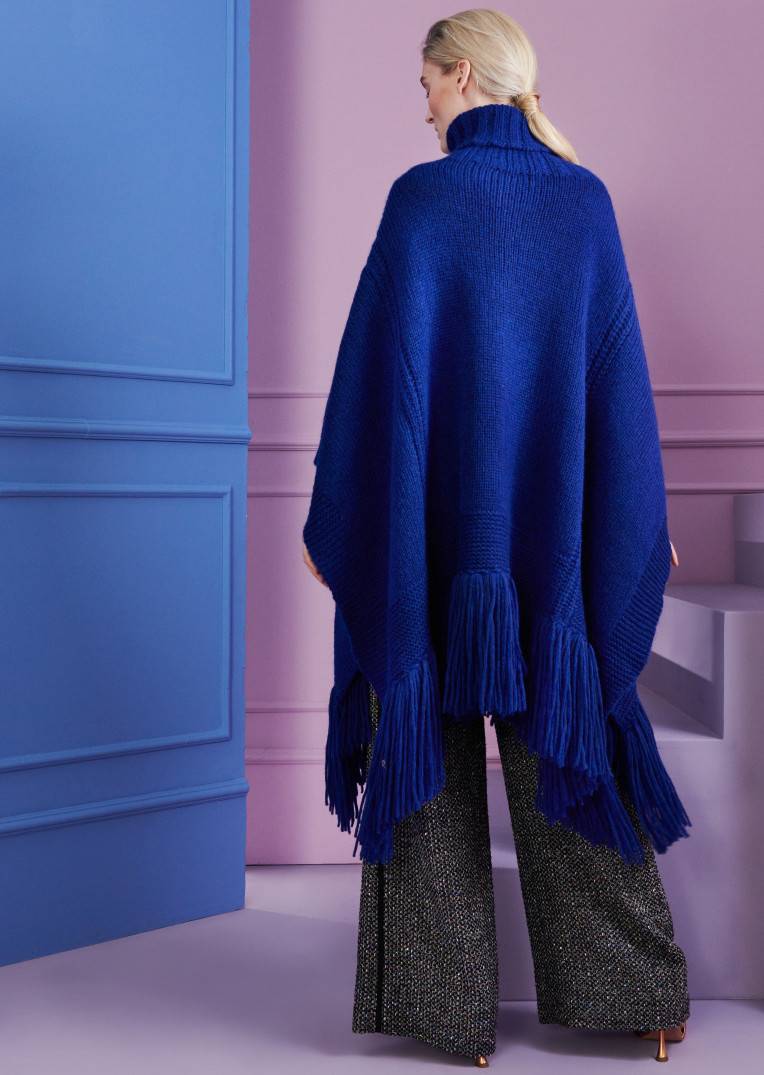 Talbot Runhof Poncho PadmaPoncho1 Begrenzte Freigabe