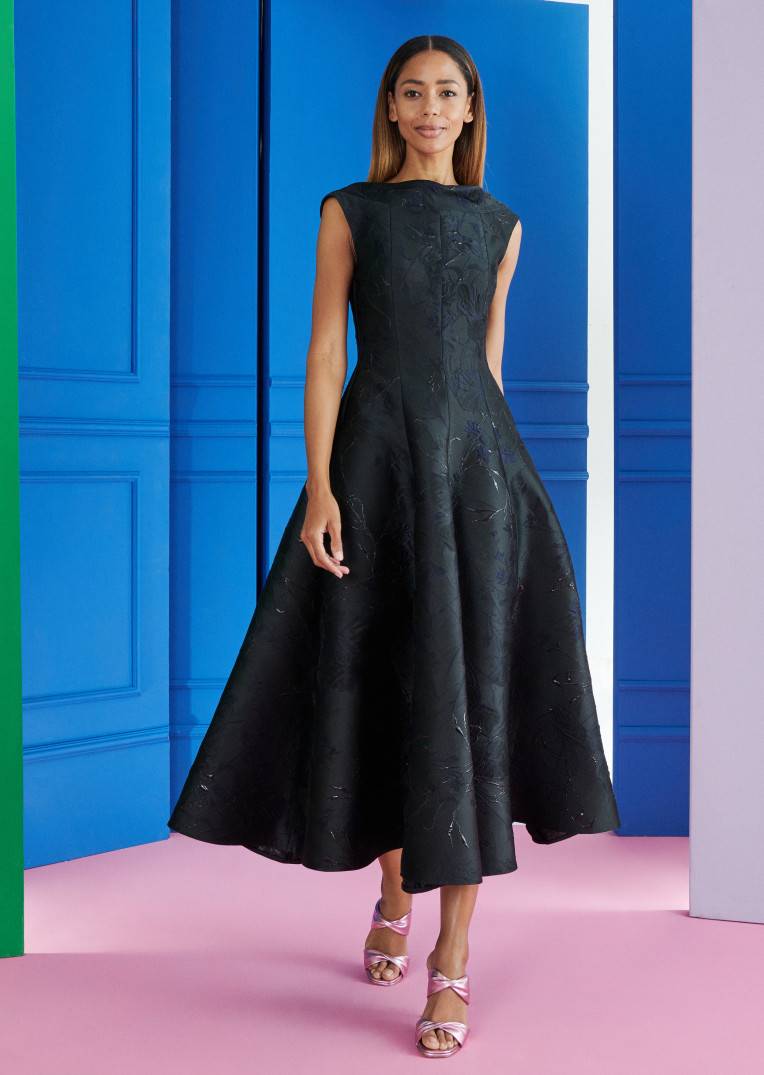 Talbot Runhof Midikleid Tomini5 Weihnachtsangebot