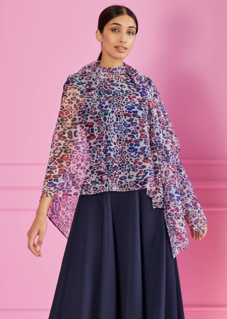 Talbot Runhof Poncho Hint5 Rabatt