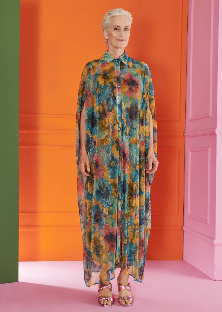 Talbot Runhof Langes Kleid Locker1 Preisnachlass