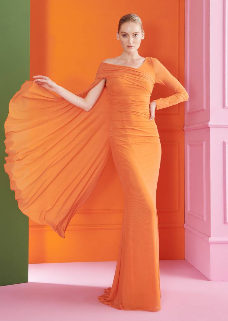 Talbot Runhof Abendkleid Goldfield3 Valentinstagsangebot