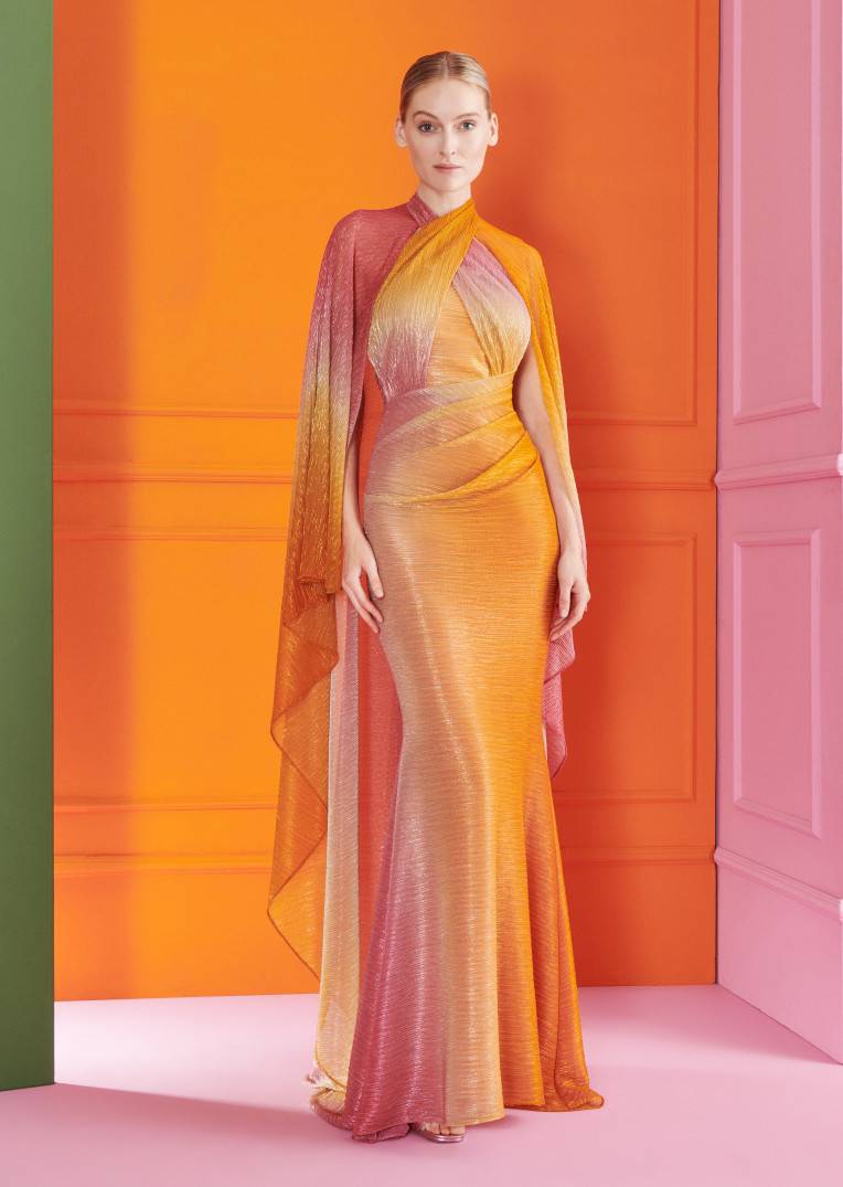 Talbot Runhof Abendkleid Kordon2 Jubiläumsangebot