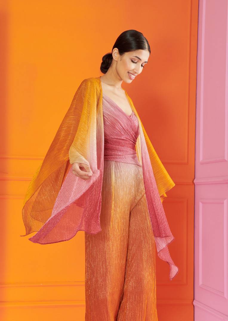Talbot Runhof Poncho Hint5 Lagerräumung