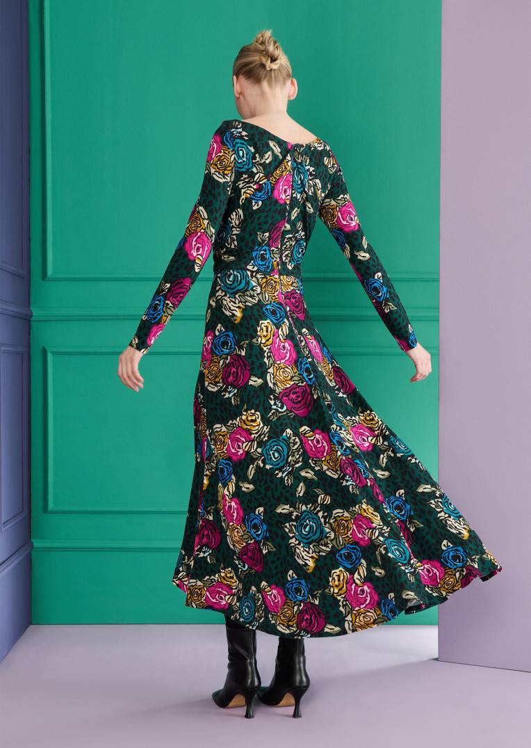 Talbot Runhof Midikleid Ross31 Vierteljährliche Förderung