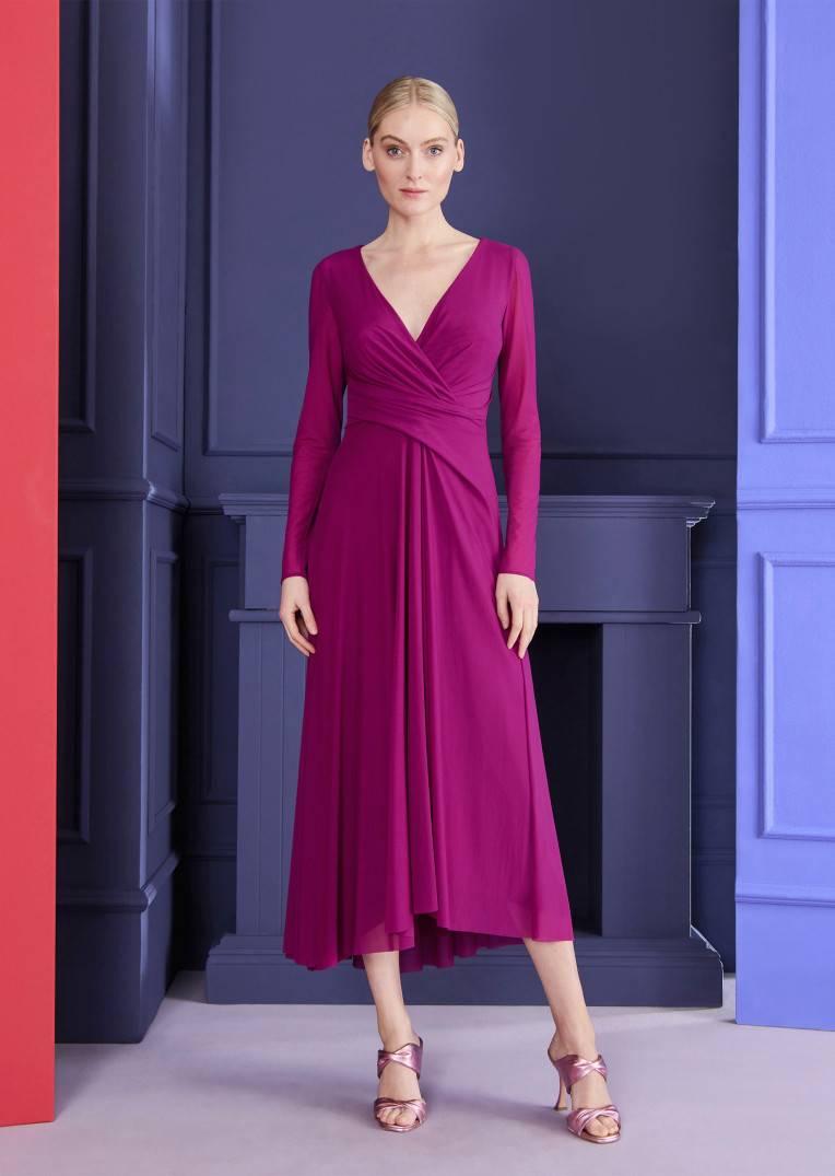 Talbot Runhof Midikleid Pokario26 Fabrikverkauf