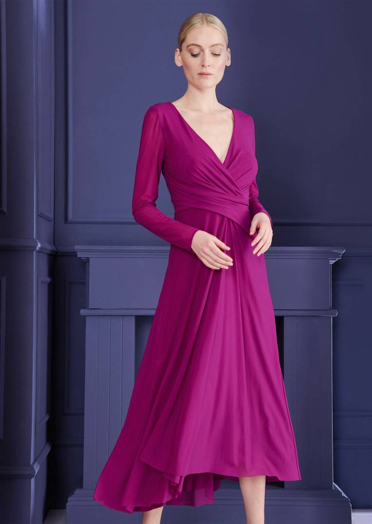 Talbot Runhof Midikleid Pokario26 Fabrikverkauf