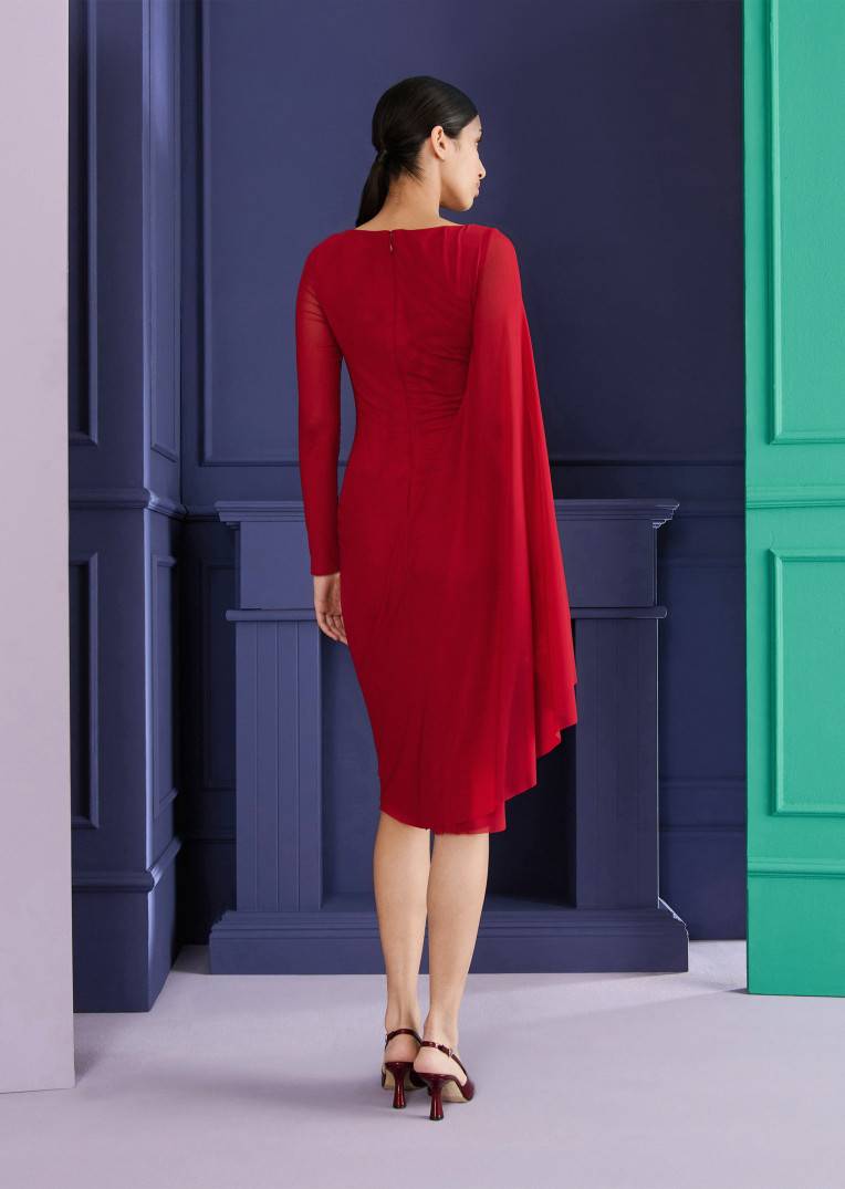 Talbot Runhof Cocktailkleid Mousse2 Räumungsverkauf