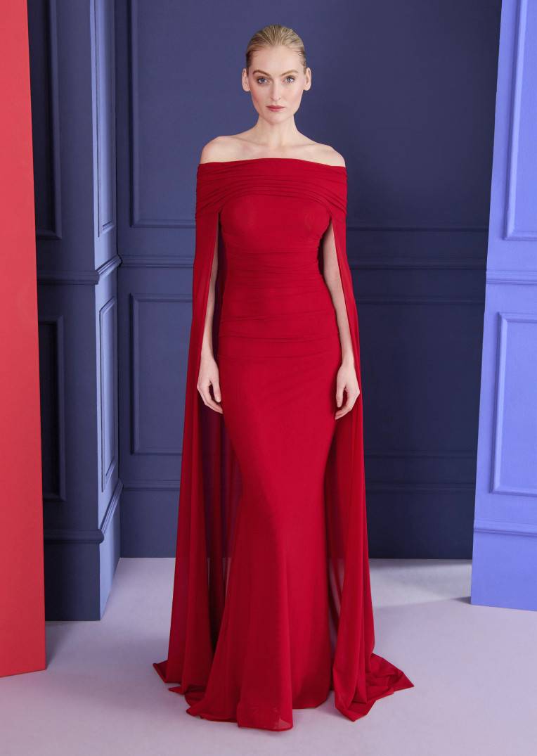 Talbot Runhof Abendkleid Bortolo4 Kauf eins, bekomm eins gratis