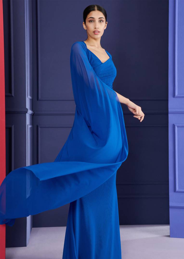 Talbot Runhof Abendkleid Mobile1 Kostenlose Rückgabe