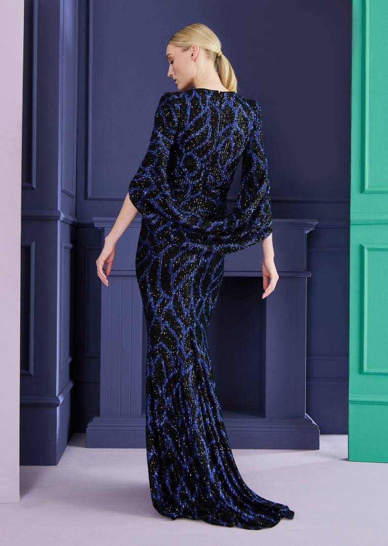 Talbot Runhof Abendkleid Rosin24 Super Rabatt