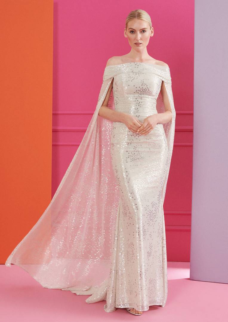 Talbot Runhof Abendkleid Bortolo5 Sonderangebot