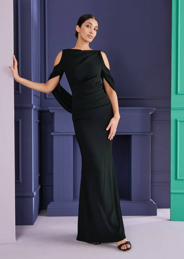 Talbot Runhof Abendkleid Ponceau13 Wochenangebot